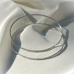 Hammered fine bracelet